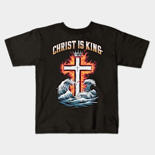 christ is king Kids T-Shirt